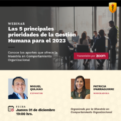 Webinar – Las 5 principales prioridades de la Gestión Humana para el 2023