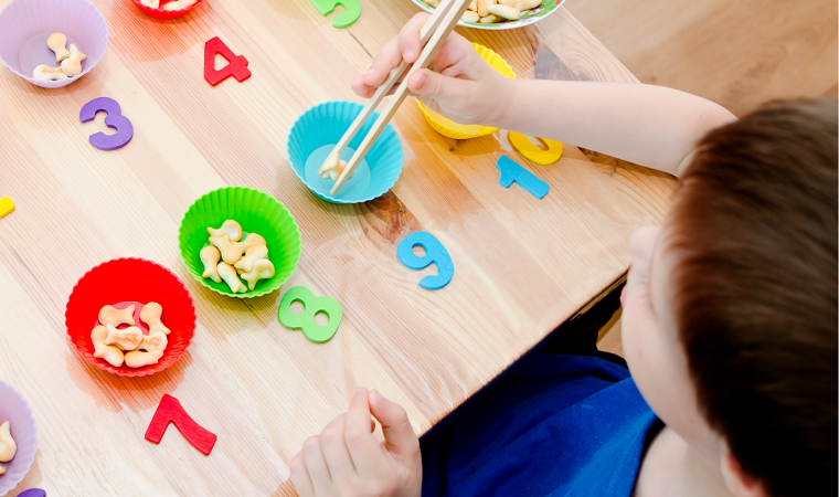 Matemáticas Montessori para el Nivel Inicial